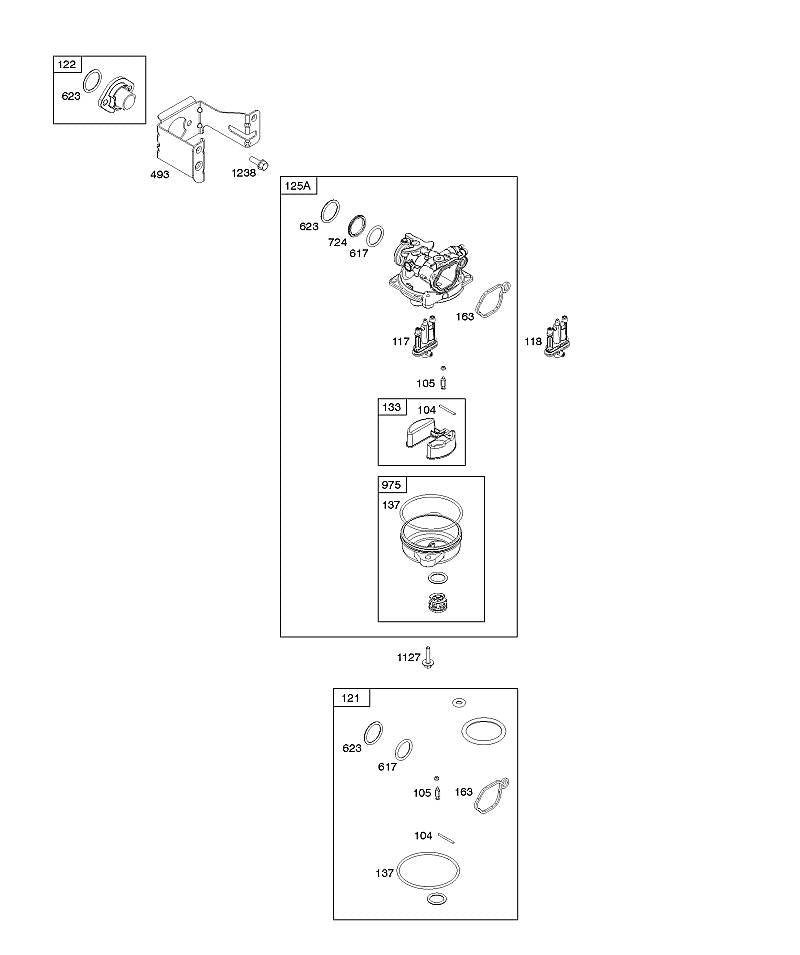 STIHL 591160 Carburetor OEM 00030002772 technical drawing position -1
