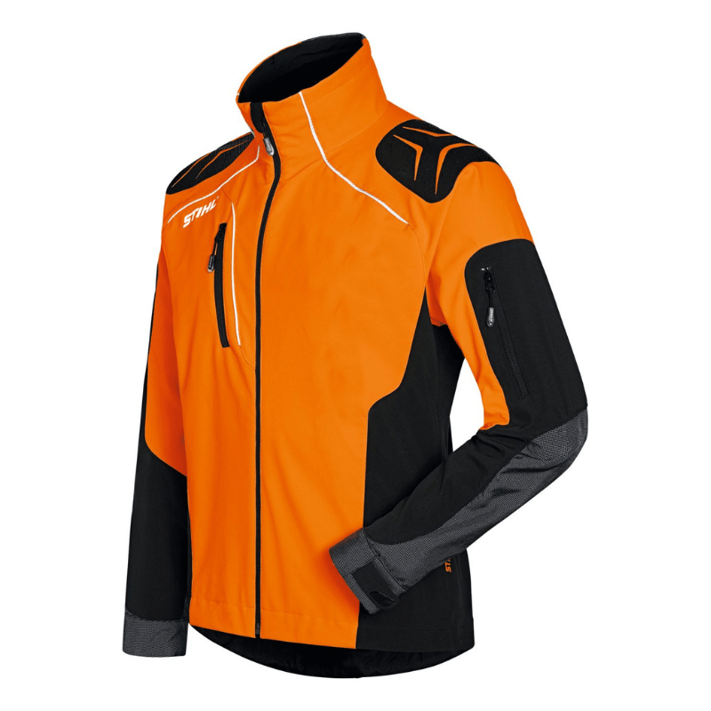 STIHL Jacket ADVANCE X-Shell SZ S high visibility orange (OEM 0088-335-1203)