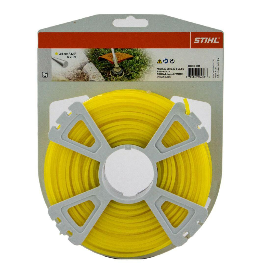 STIHL Line round Ø 3.0 mm x 271 m yellow OEM 00009302543 technical drawing position -1