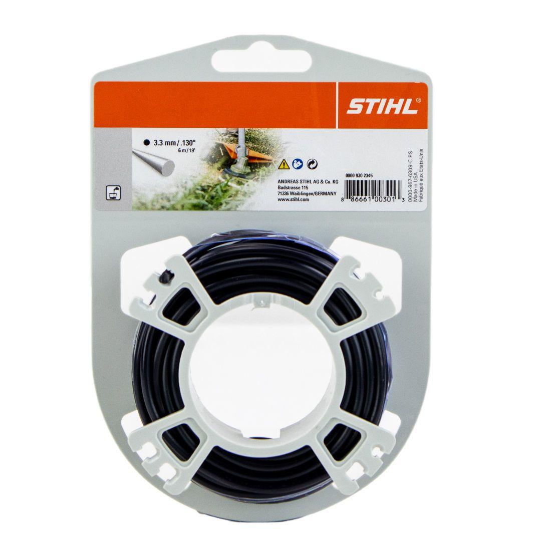 STIHL Line round Ø 3.3 mm x 38 m black OEM 00009302347 technical drawing position -1