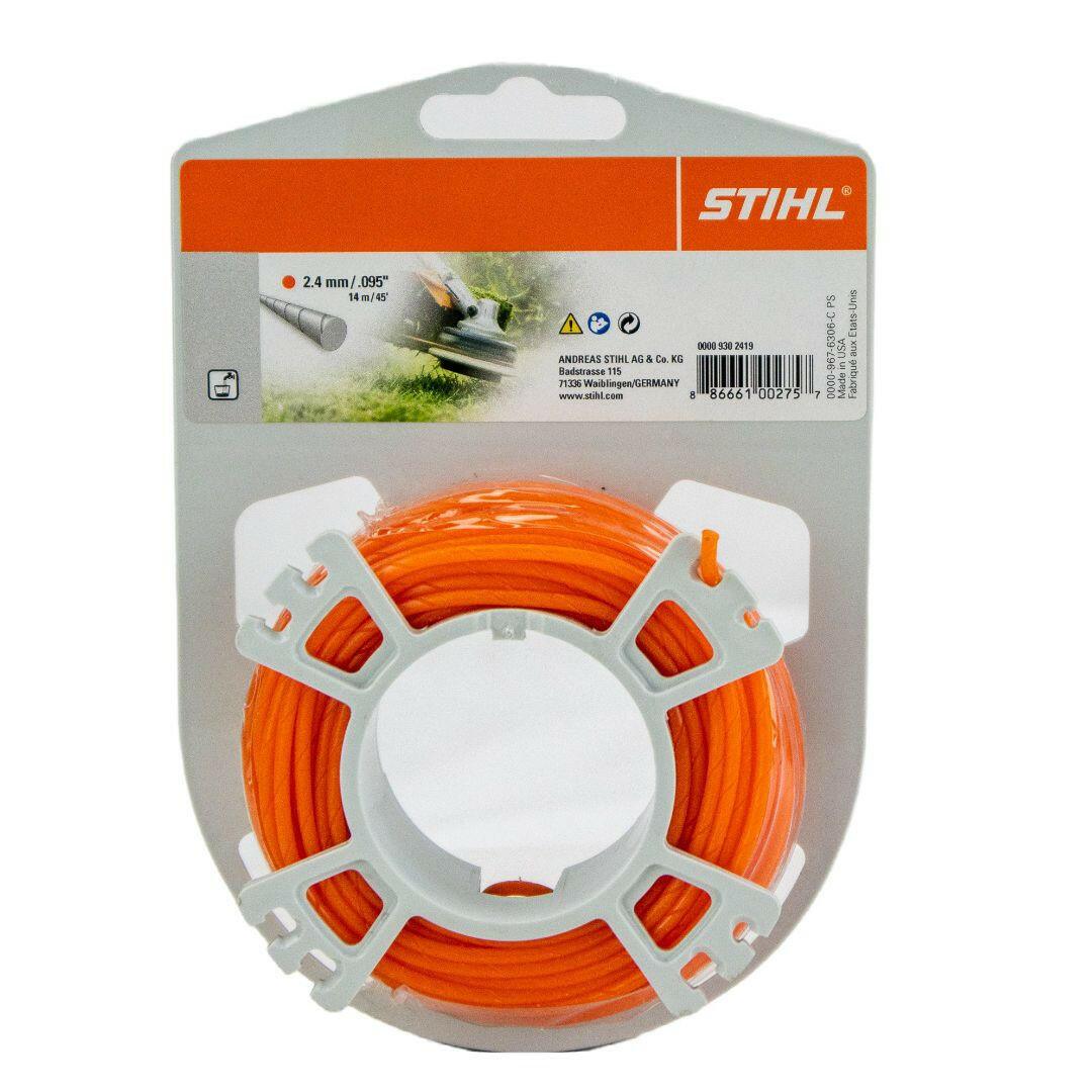 STIHL Quiet mowing line, Ø 2.4 mm x 14.6 m, round section OEM 00009302419 technical drawing position 9