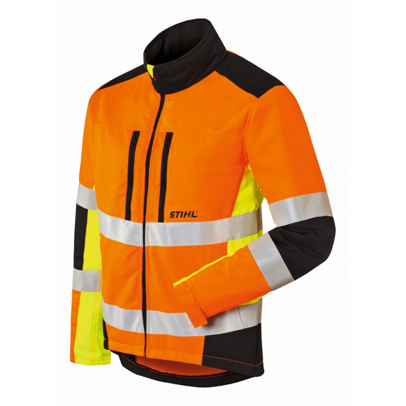 STIHL High-visibility jacket Protect MS SZ XS warning orange (OEM 0088-326-0402)